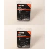 New 2 PK Genuine Echo 72LPX93CQ 27" .050" 3/8" 93 DL Chainsaw Chain Loop OEM - Explore Premium Parts & Accessories for All Motor Vehicle Models Echo OEM Parts & Accessories