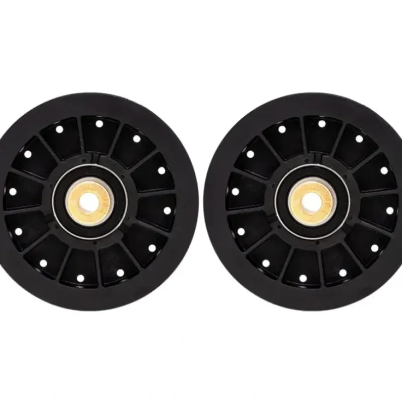 Best Sale 2 PK Genuine Exmark 116-2456 3-1/2" Flat Idler Pulley Quest Pioneer Radius - Explore Premium Parts & Accessories for All Motor Vehicle Models Exmark OEM Parts & Accessories