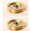 Discount 2 PK HD Flat Idler Pulley Fits Husqvarna Craftsman 532102403 102403X Double Seal - Explore Premium Parts & Accessories for All Motor Vehicle Models Rotary Parts & Accessories