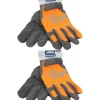 Outlet 2 PK Husqvarna 589752102 L Technical Work Gloves DuraHide D30 Padding High-Viz - Explore Premium Parts & Accessories for All Motor Vehicle Models Husqvarna Parts Genuine OEM