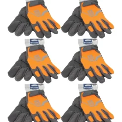 Cheap 6 PK Husqvarna 589752102 L Technical Work Gloves DuraHide D30 Padding High-Viz - Explore Premium Parts & Accessories for All Motor Vehicle Models Husqvarna Parts Genuine OEM
