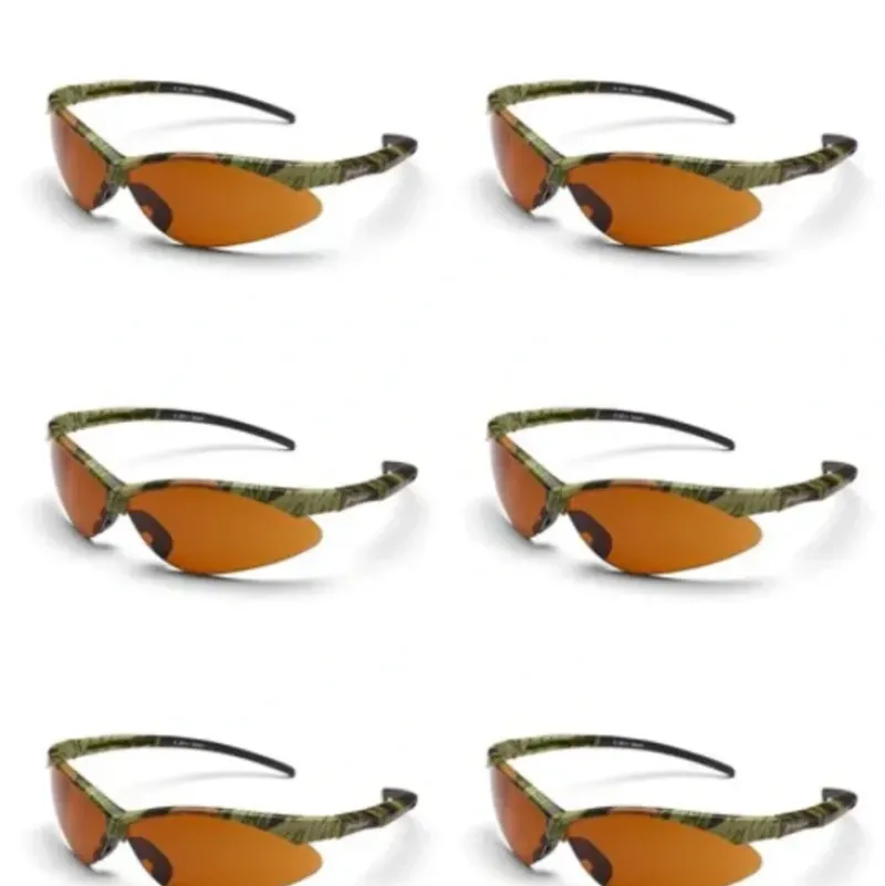 Shop 6 PK Husqvarna 501234510 Savannah Safety Glasses Camo Half Frame Bronze Lens - Explore Premium Parts & Accessories for All Motor Vehicle Models Husqvarna Parts Genuine OEM