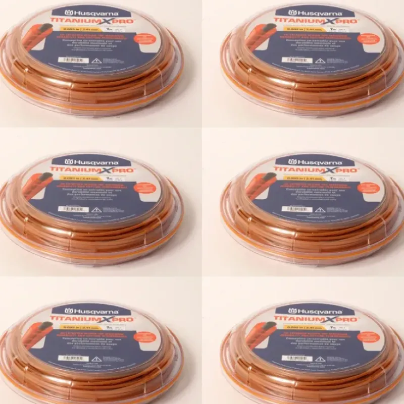 Store 6 PK Husqvarna 529337602 Titanium XPro Round Trimmer Line 280' 1lb Spool .095" - Explore Premium Parts & Accessories for All Motor Vehicle Models Husqvarna Parts Genuine OEM