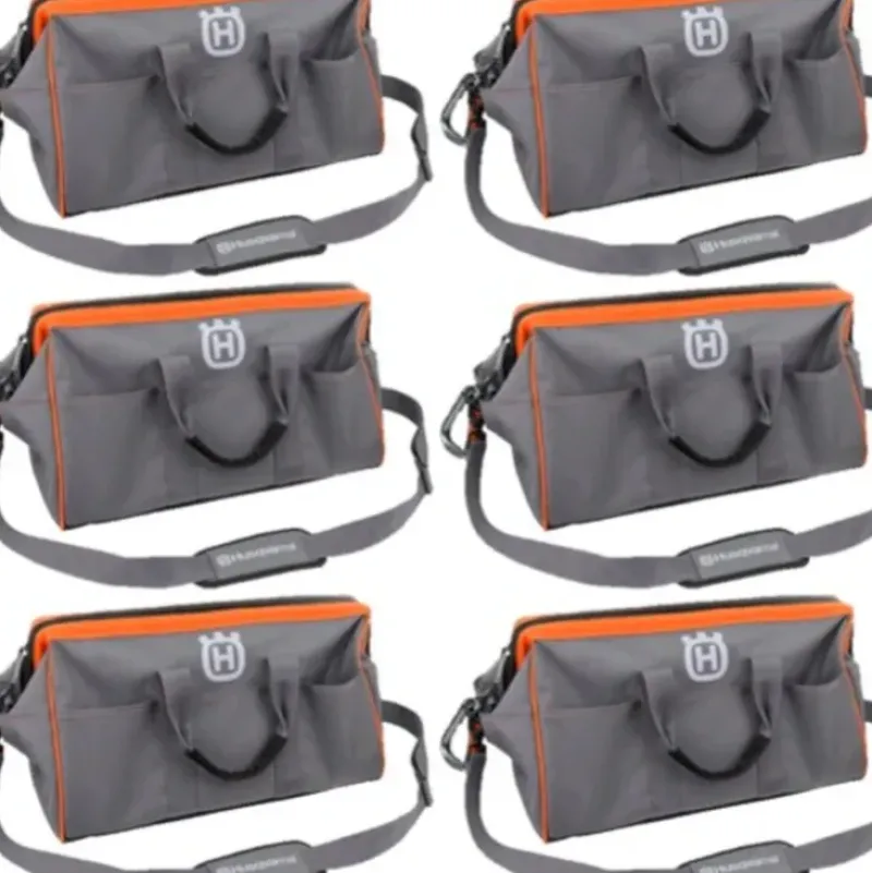 Shop 6 PK Husqvarna 598594201 Utility Tool Bag HD Coated 600D Water Resistant Pockets - Explore Premium Parts & Accessories for All Motor Vehicle Models Husqvarna Parts Genuine OEM