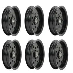 Flash Sale 6 PK Hustler 5-1/2" Deck Idler Pulley Fits 781856 Sport FasTrak SD X-One Super Z - Explore Premium Parts & Accessories for All Motor Vehicle Models Deck Idler Pulley 6 Pack