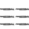Outlet 6 PK Notched Lift Mower Blade Fits Ferris 5061827 IS500Z 44" - Explore Premium Parts & Accessories for All Motor Vehicle Models Rotary Parts & Accessories