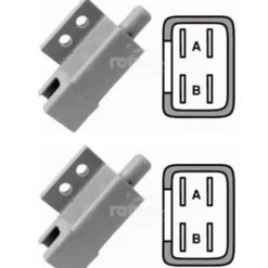 Store 2 PK Plunger Switch For BobCat 108208 Bunton PL7484 Exmark 1-633111 925-3169A - Explore Premium Parts & Accessories for All Motor Vehicle Models Rotary Parts & Accessories