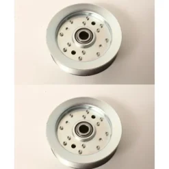 Flash Sale 2 PK 4" Flat Deep Deck Idler Pulley Fits Dixie Chopper 300401 41/64" ID - Explore Premium Parts & Accessories for All Motor Vehicle Models Rotary Parts & Accessories