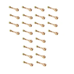 New 24 PK Shear Pin & Nut For Husqvarna 580790401 2008 and Newer 2-Stage Snowblowers - Explore Premium Parts & Accessories for All Motor Vehicle Models Laser Aftermarket Parts