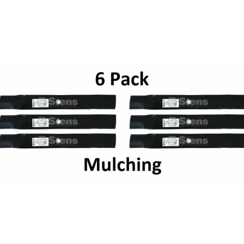New 6 Pk Stens 330-441 Mulch Blade For John Deere AM137333 AM141033 GX22151 GY20850 - Explore Premium Parts & Accessories for All Motor Vehicle Models Stens Parts & Accessories