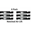 Store 6 Pk Stens 335-168 Notch Air Lift Blade For Exmark 103-6581 103-6583-S 105-6738 - Explore Premium Parts & Accessories for All Motor Vehicle Models Stens Parts & Accessories