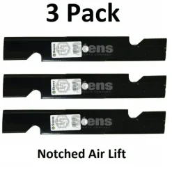 Hot 3 Pk Stens 335-168 Notched Air Lift Blades For Ariens 00273000 04919100 04920600 - Explore Premium Parts & Accessories for All Motor Vehicle Models Stens Parts & Accessories