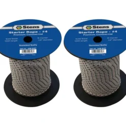 Best Sale 2 PK Stens 146-027 Solid Braid Starter Rope 100' Spool Size 4 Dia 1/8" - Explore Premium Parts & Accessories for All Motor Vehicle Models Stens Parts & Accessories