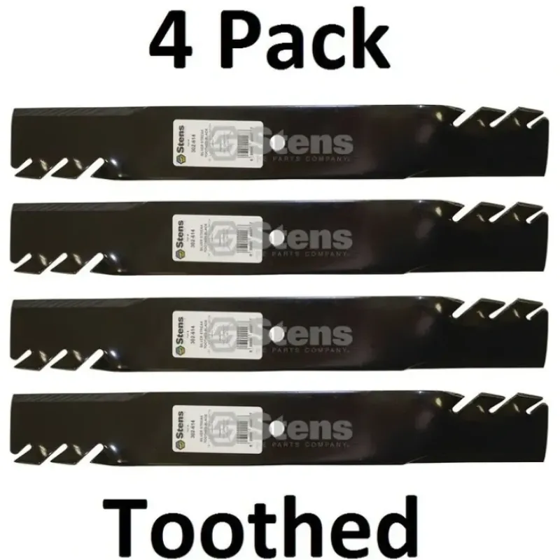 Store 4 Pk Stens 302-614 Toothed Blade For Toro 27-0990-03 108-1127 56-2390 92-7961-03 - Explore Premium Parts & Accessories for All Motor Vehicle Models Stens Parts & Accessories