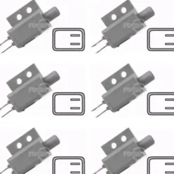 Outlet 6 PK Switch For BobCat 38382 Bunton PL4518 Ferris 21451 MTD 925-3167 7015707YP - Explore Premium Parts & Accessories for All Motor Vehicle Models Rotary Parts & Accessories