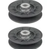 Discount 2 PK V-Belt Idler Pulley For John Deere AM115460 X300 X305R X350R EZ Trak LX GT - Explore Premium Parts & Accessories for All Motor Vehicle Models Rotary Parts & Accessories