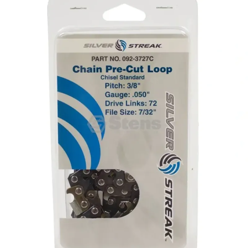 Stens Parts & Accessories|Stens 092-3727C Chain Loop Clamshell 72 DL 3/8" .050 Chisel Standard - Explore Premium Parts & Accessories for All Motor Vehicle Models