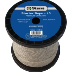 Stens Parts & Accessories|Stens 145-612 Diamond Braid Starter Rope 100' Spool Size 5 Dia 5/32" - Explore Premium Parts & Accessories for All Motor Vehicle Models