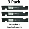 Clearance 3 Stens 310-045 HD Notched Air Lift Blades Fits Husqvarna 539100340 Lesco 050227 - Explore Premium Parts & Accessories for All Motor Vehicle Models Stens Parts & Accessories