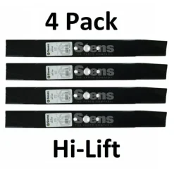 Hot 4 Stens 345-108 Hi-Lift Blades For Allis Calmers 1657589 Dixon 1324 Lesco 050580 - Explore Premium Parts & Accessories for All Motor Vehicle Models Stens Parts & Accessories