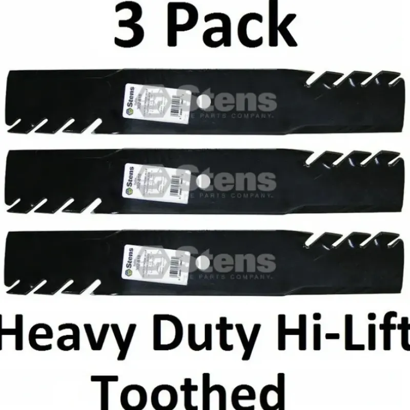 Fashion 3 Stens 302-818 Hi-Lift Toothed Blades Fits Gravely 00273100 04916400 00450300 - Explore Premium Parts & Accessories for All Motor Vehicle Models Stens Parts & Accessories