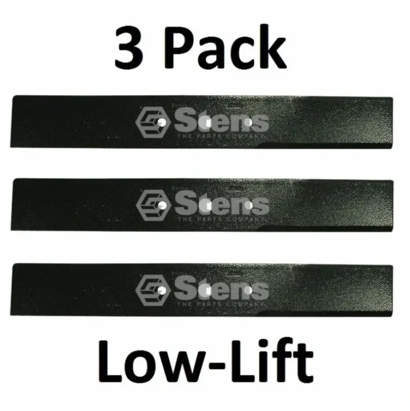 Best 3 Stens 303-052 Low-Lift Blades Fits Bobcat 112111-02 Bunton P2005 PL4206 6294 - Explore Premium Parts & Accessories for All Motor Vehicle Models Stens Parts & Accessories