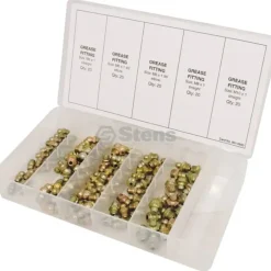 Stens Parts & Accessories|Stens 415-248 Metric Grease Fitting Kit 100 Piece Kit - Explore Premium Parts & Accessories for All Motor Vehicle Models
