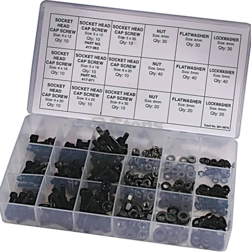 Stens Parts & Accessories|Stens 415-257 Metric Socket Cap Screw Asmt. 360 Piece Kit - Explore Premium Parts & Accessories for All Motor Vehicle Models