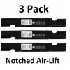 New 3 Stens 320-040 Notched Air-Lift Blade Fits Grasshopper 320239 Woods 70104 70117 - Explore Premium Parts & Accessories for All Motor Vehicle Models Stens Parts & Accessories