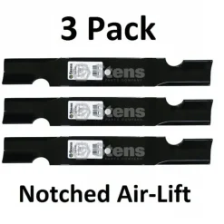 New 3 Stens 320-040 Notched Air-Lift Blade Fits Grasshopper 320239 Woods 70104 70117 - Explore Premium Parts & Accessories for All Motor Vehicle Models Stens Parts & Accessories