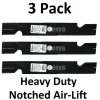 Best Sale 3 Stens 355-339 Notched Air-Lift Blades Fits Exmark 103-6402-S 103-6397 103-6392 - Explore Premium Parts & Accessories for All Motor Vehicle Models Stens Parts & Accessories