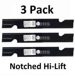 Cheap 3 Stens 355-291 Notched Hi-Lift Blades For Exmark 103-6387-S 103-6402-S 103-6397 - Explore Premium Parts & Accessories for All Motor Vehicle Models Stens Parts & Accessories