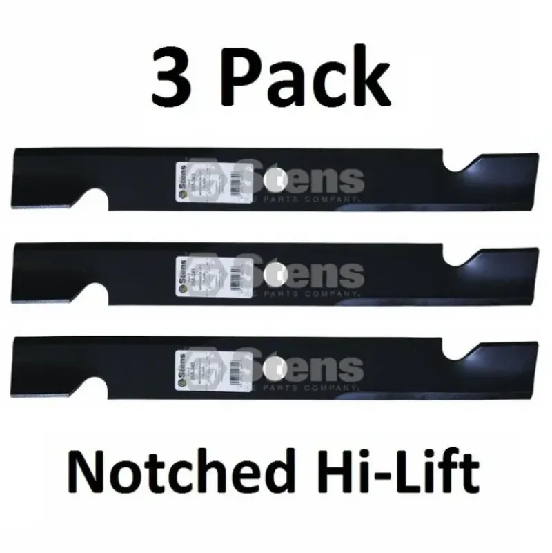 Fashion 3 Stens 355-343 Notched Hi-Lift Blades For Exmark 103-6393-S 103-6398 103-6403-S - Explore Premium Parts & Accessories for All Motor Vehicle Models Stens Parts & Accessories