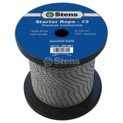 Stens Parts & Accessories|Stens 146-001 Solid Braid Starter Rope 100' Spool Size 3 Dia 3/32" - Explore Premium Parts & Accessories for All Motor Vehicle Models